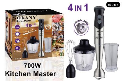 خلاط يدوي 4 في 1 Sokany HB-748-4 – صورة 2